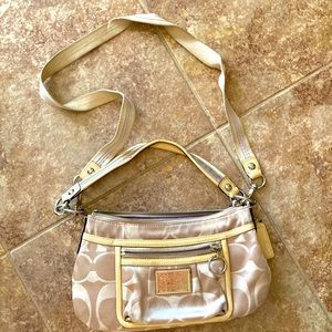 Authentic Coach crossbody purse